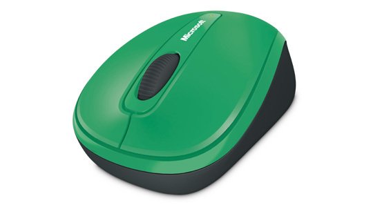 Microsoft Wireless Mobile Mouse 3500 Citron Green