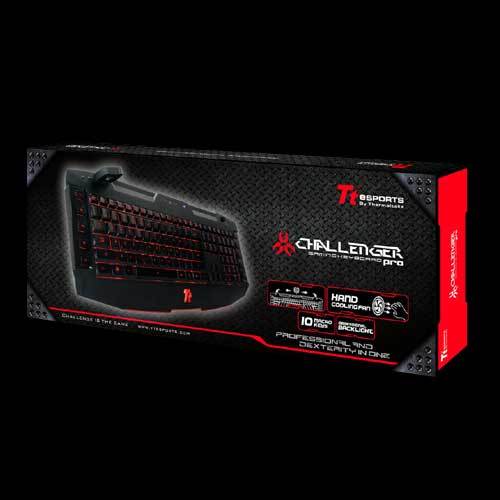 Tt eSPORTS Challenger Pro - Gaming Keyboard ( Nordic Layout )