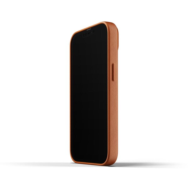 Mujjo Full Leather Case for iPhone 13 Tan