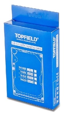 TOPFIELD plug-in kovalevy 500GB. SATA 2.5&quot; A/V HDD. TF-C3000CT-,  TF-6200HD, TF-1410, TF530- ja TRC/CRC-1400-sarjalle. (CRC-1400-0GB, TRC-1400-0GB, TF530PVRc-0G
