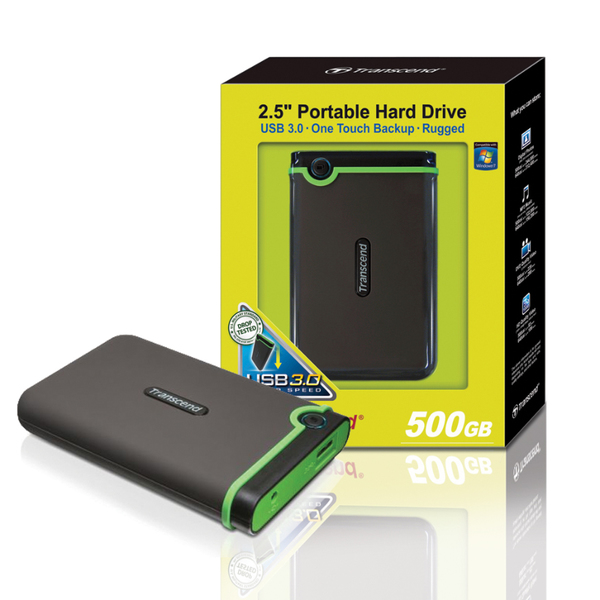 TRANSCEND 500GB - external hdd