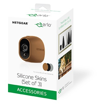 ARLO Smart HomePack di 3 cover brown