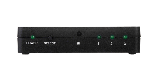 ATEN HDMI-Switch tre in en ut,HDCP, 3D, 1080p, IR, fj&auml;rr, svart