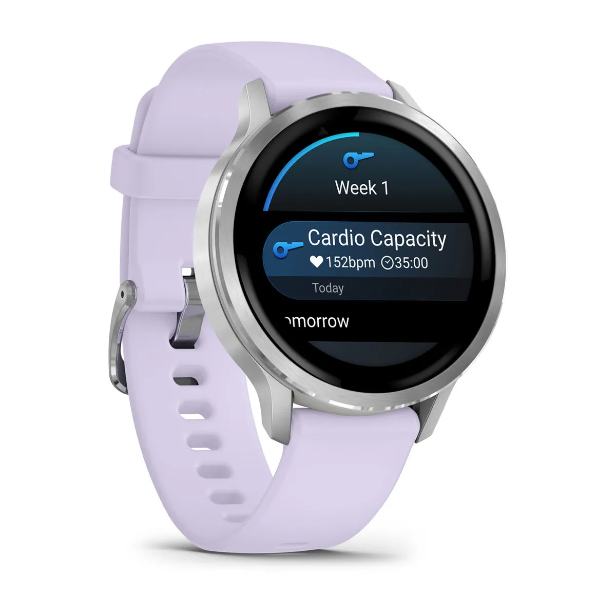 Garmin Venu 4 41mm AMOLED smartklocka, Periwinkle