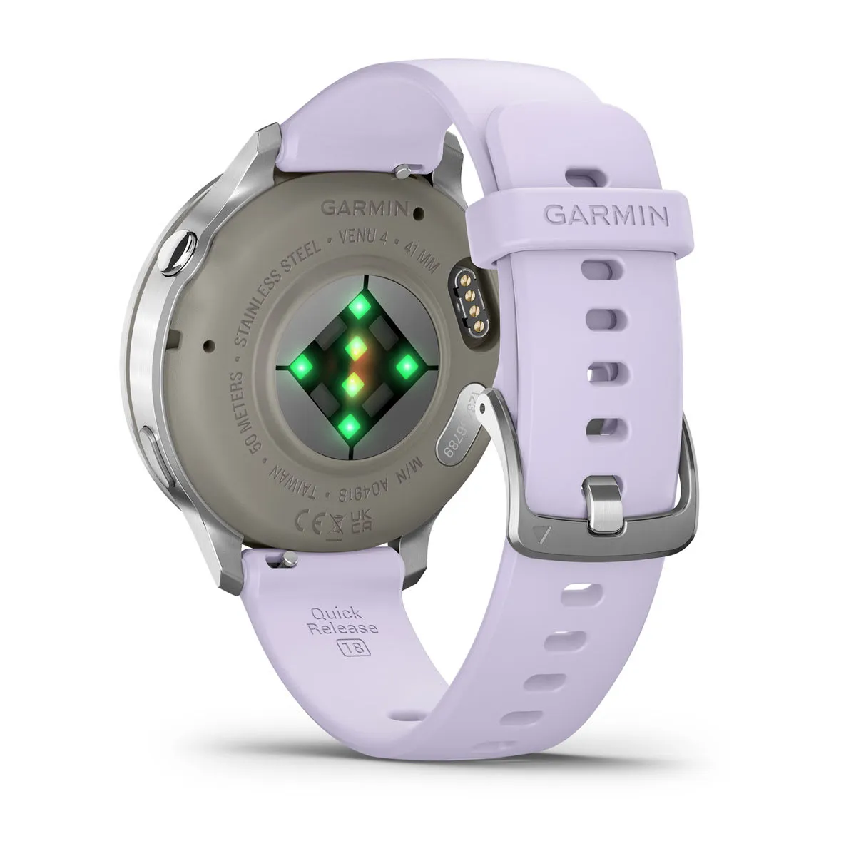 Garmin Venu 4 41mm AMOLED smartklocka, Periwinkle