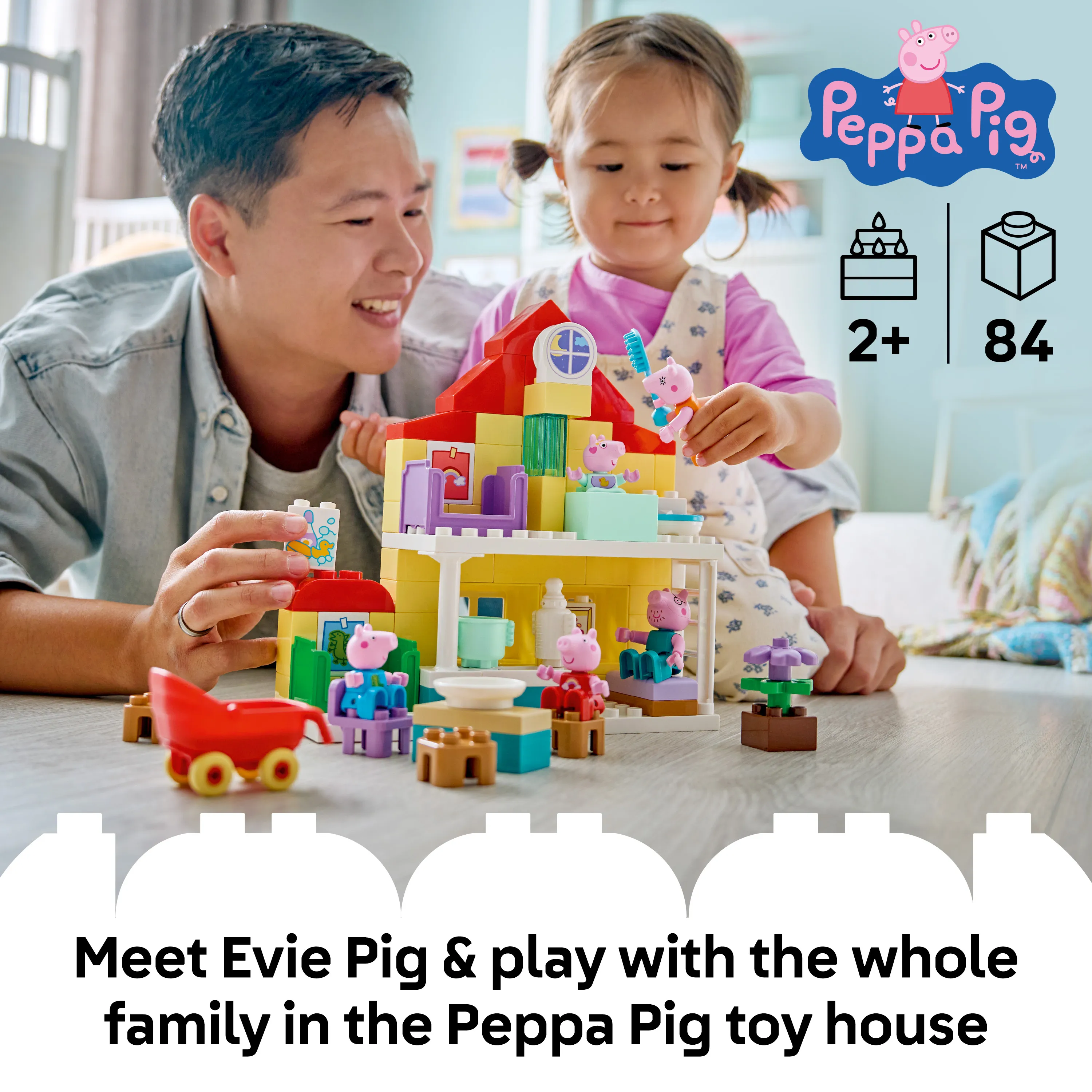 LEGO DUPLO Peppa Pig Possujen talo 10467