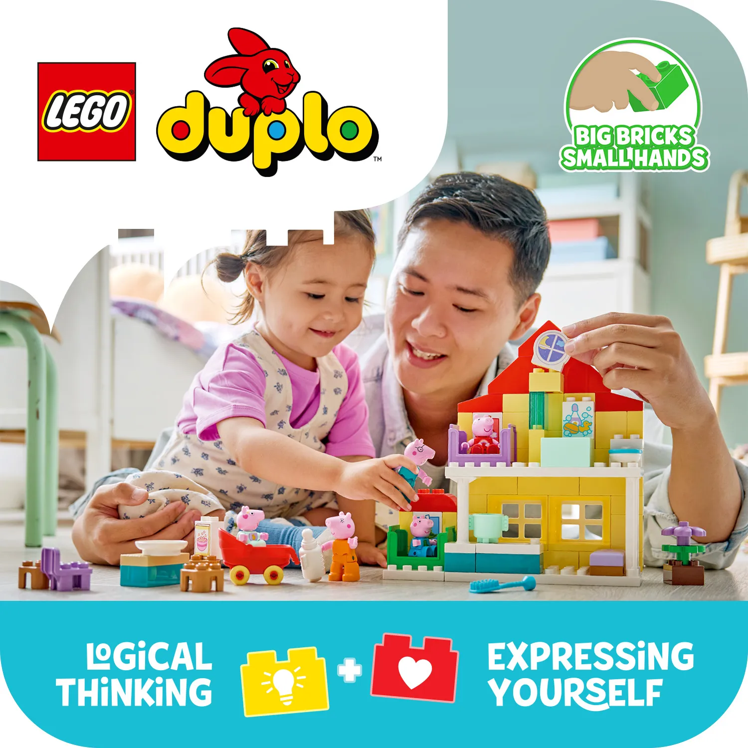 LEGO DUPLO Peppa Pig Possujen talo 10467