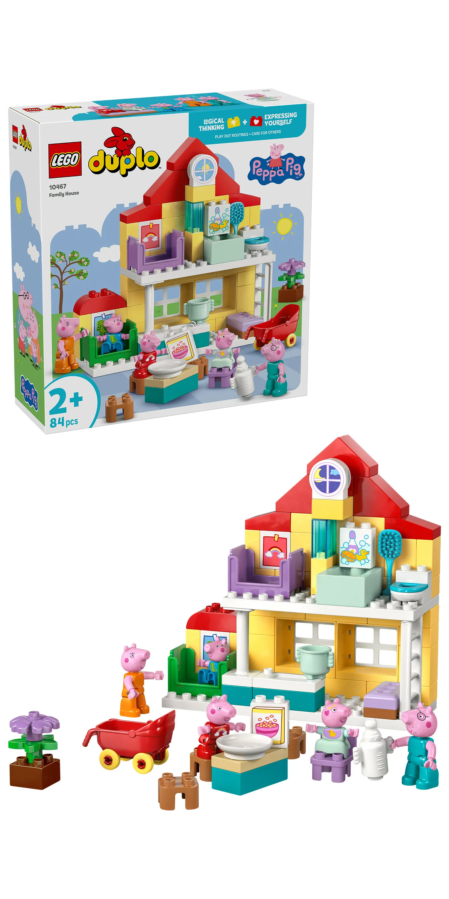 LEGO DUPLO Peppa Pig Possujen talo 10467