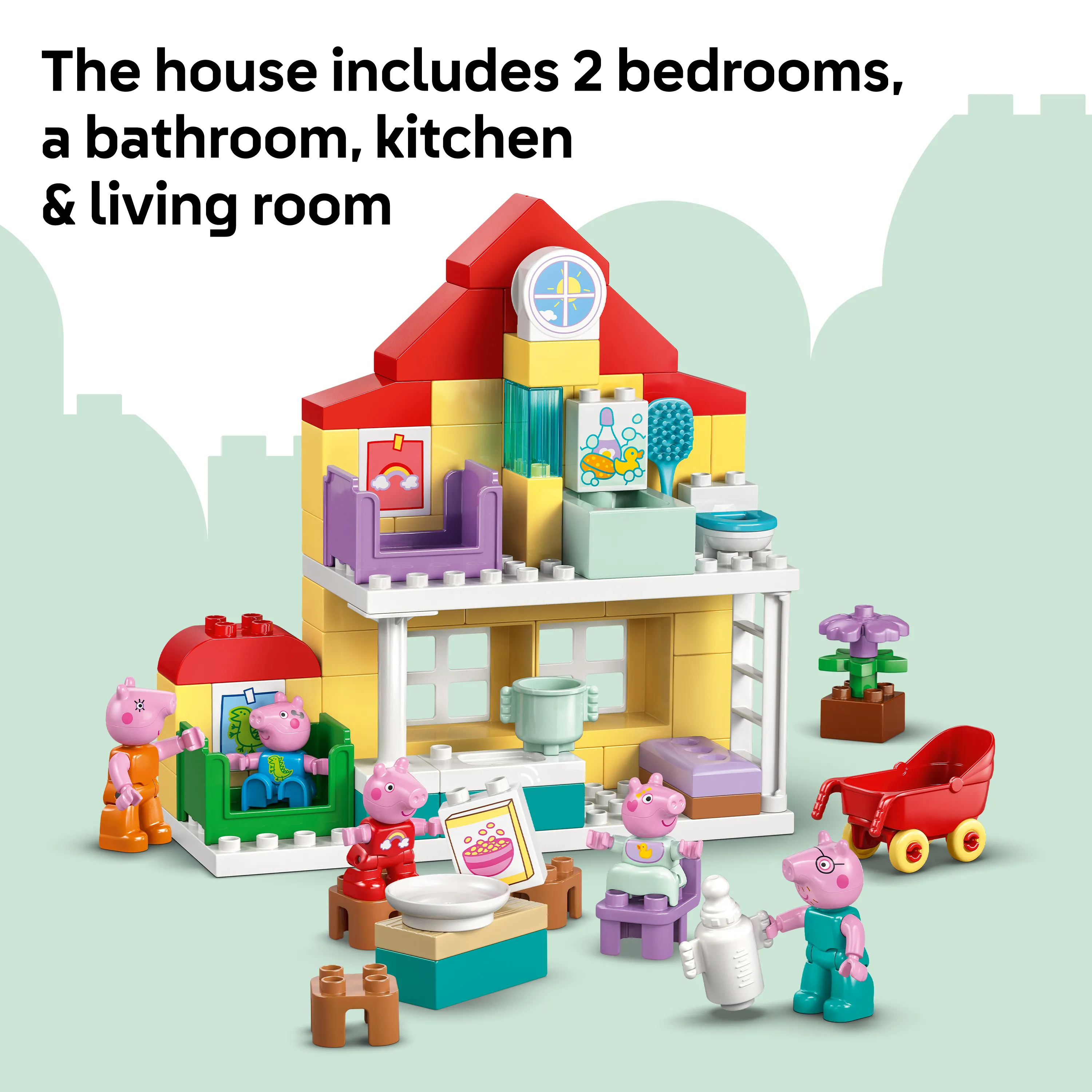 LEGO DUPLO Peppa Pig Possujen talo 10467