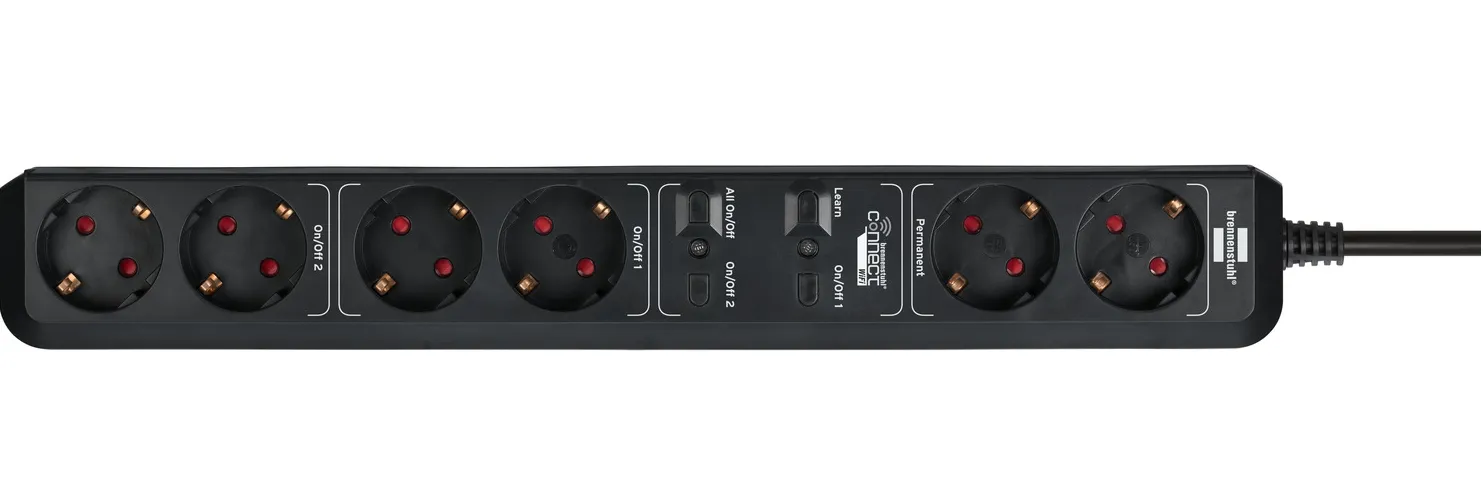 Brennenstuhl Connect Eco-Line WiFi Extension Socket 1.5m