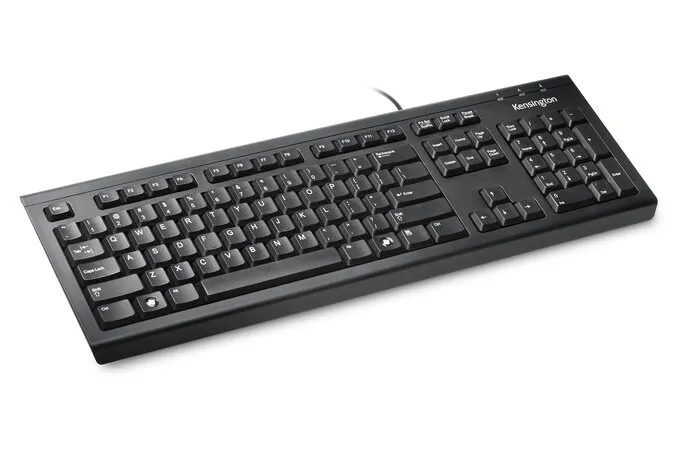 Kensington ValuKeyboard -ergonominen n&auml;pp&auml;imist&ouml;, musta