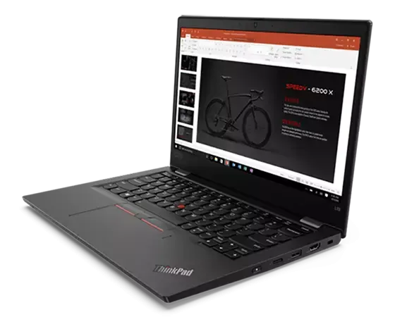 Lenovo 13,3" 5650U, 8 Gt, 256 Gt M.2 SSD, Win 11 Pro -kannettava, Musta