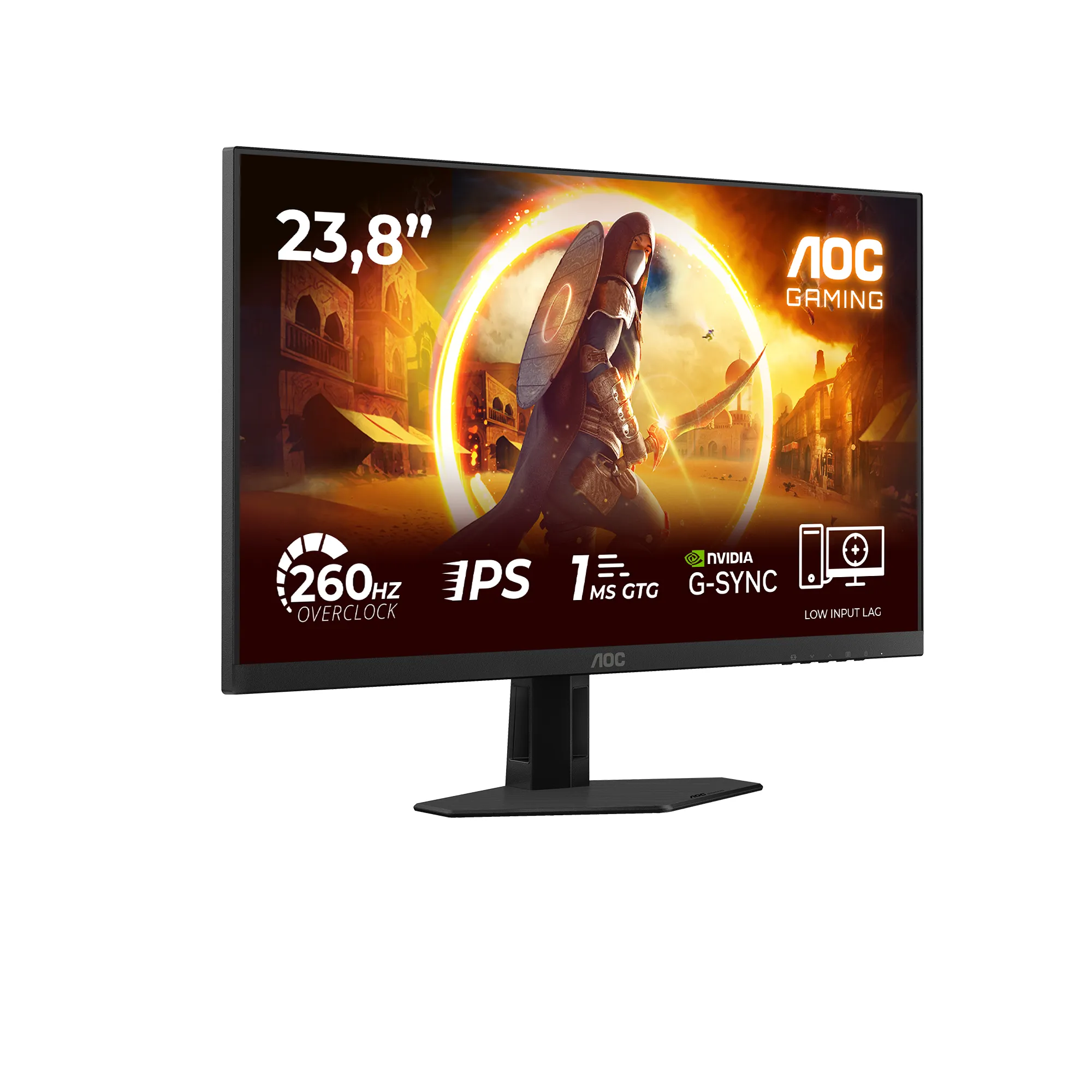 AOC 24G4ZRE 23.8" Full HD, Fast IPS Gaming Monitor