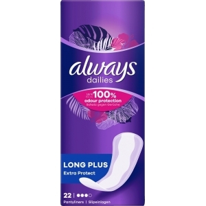 ALWAYS LONG PLUS PIKKUHOUSUNSUOJA NORMAALIPAKKAUS 22 KPL
