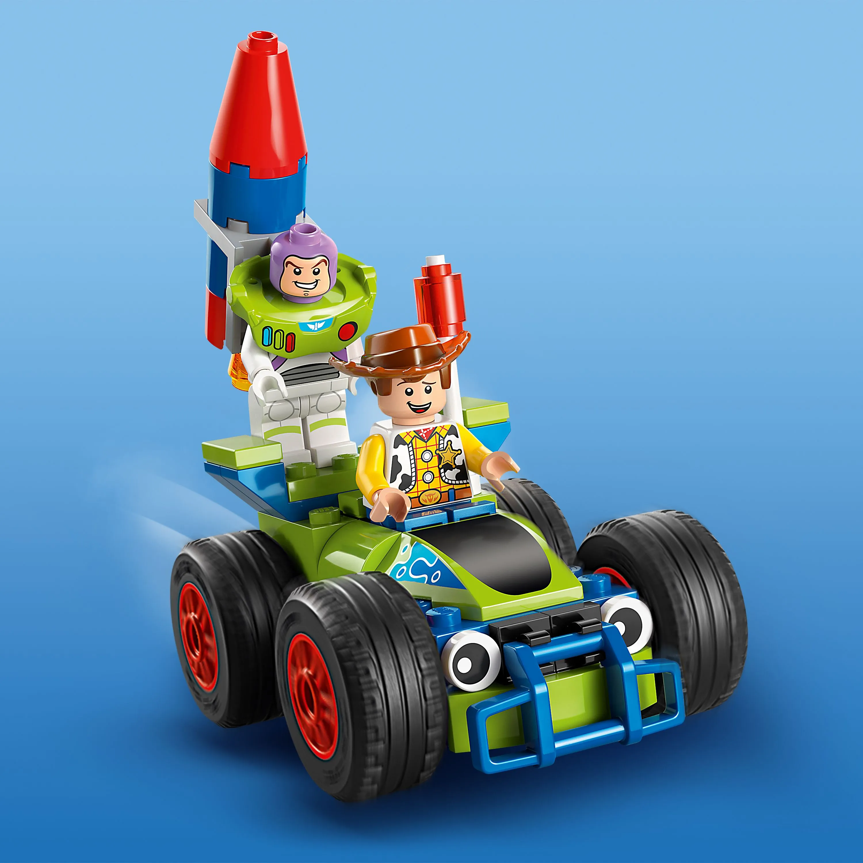 LEGO Disney Pixar Toy Story Jubileumst&aring;g med fj&auml;rrstyrd bil 43264