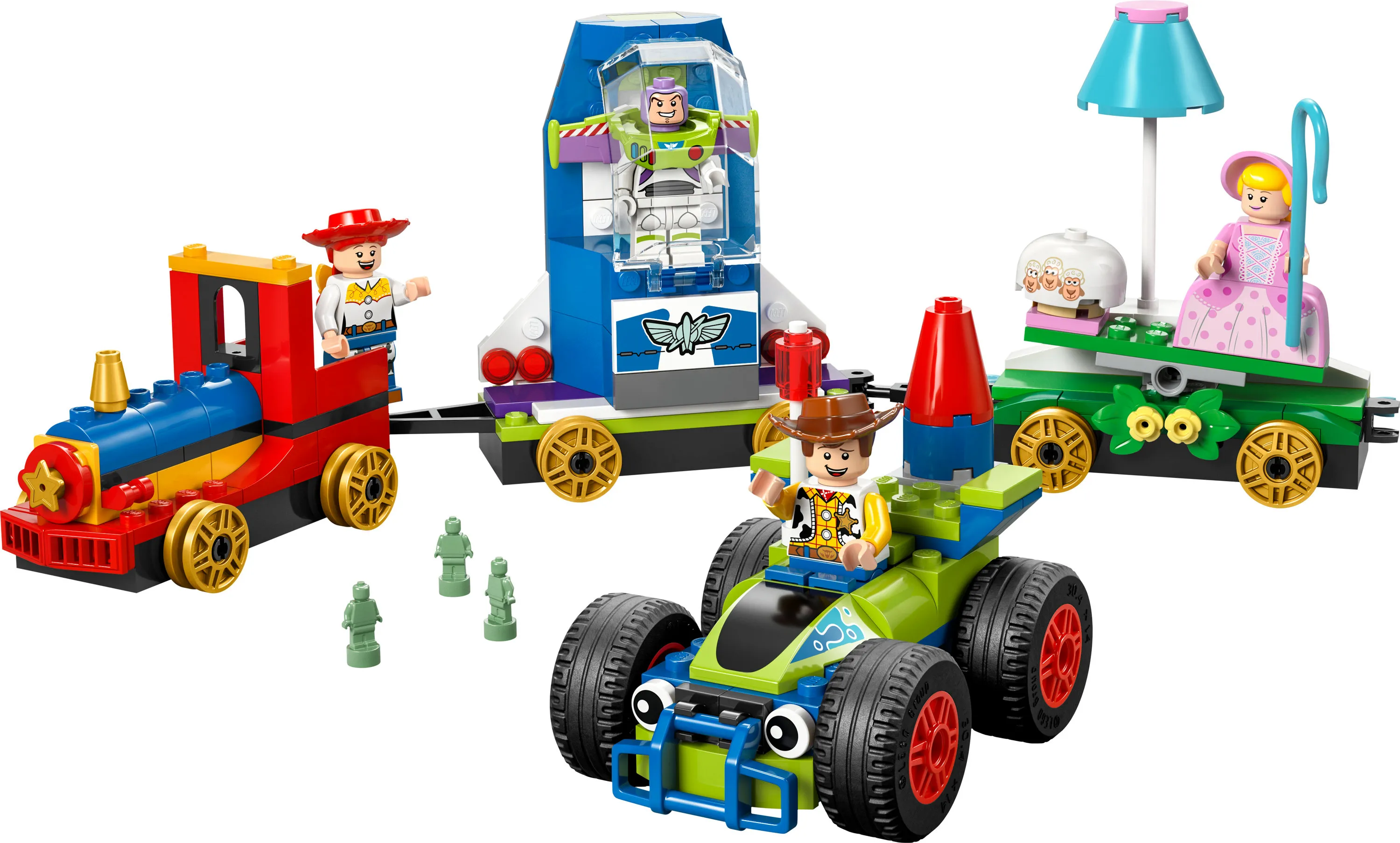 LEGO Disney Pixar Toy Story Jubileumst&aring;g med fj&auml;rrstyrd bil 43264