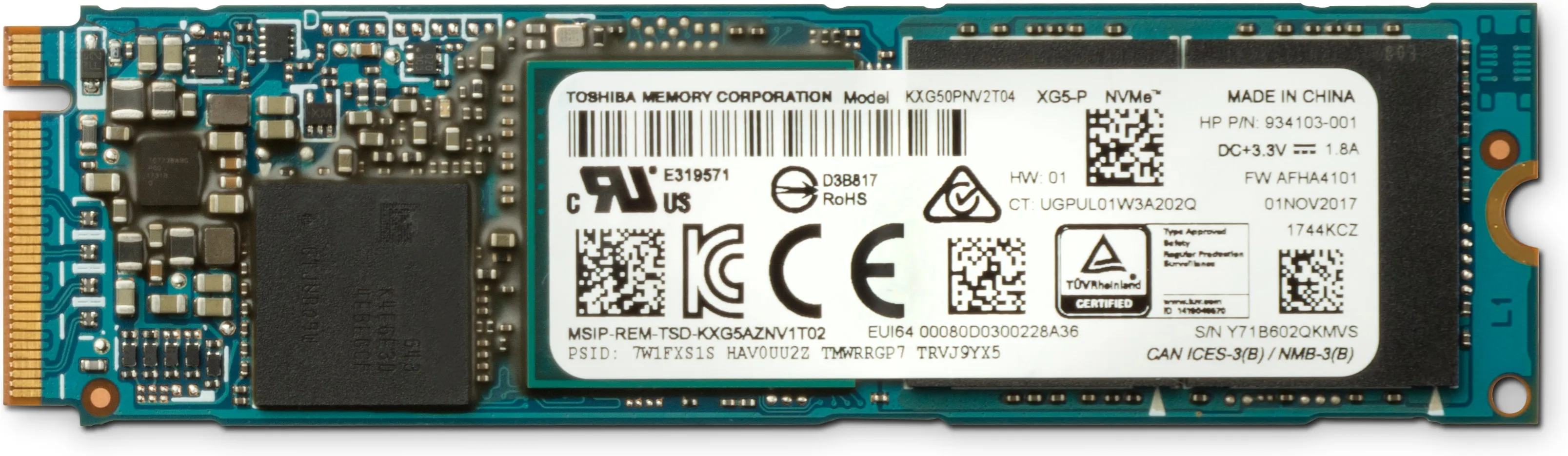 HP Z Turbo Drive Quad Pro - SSD - 256 GB - sisäinen