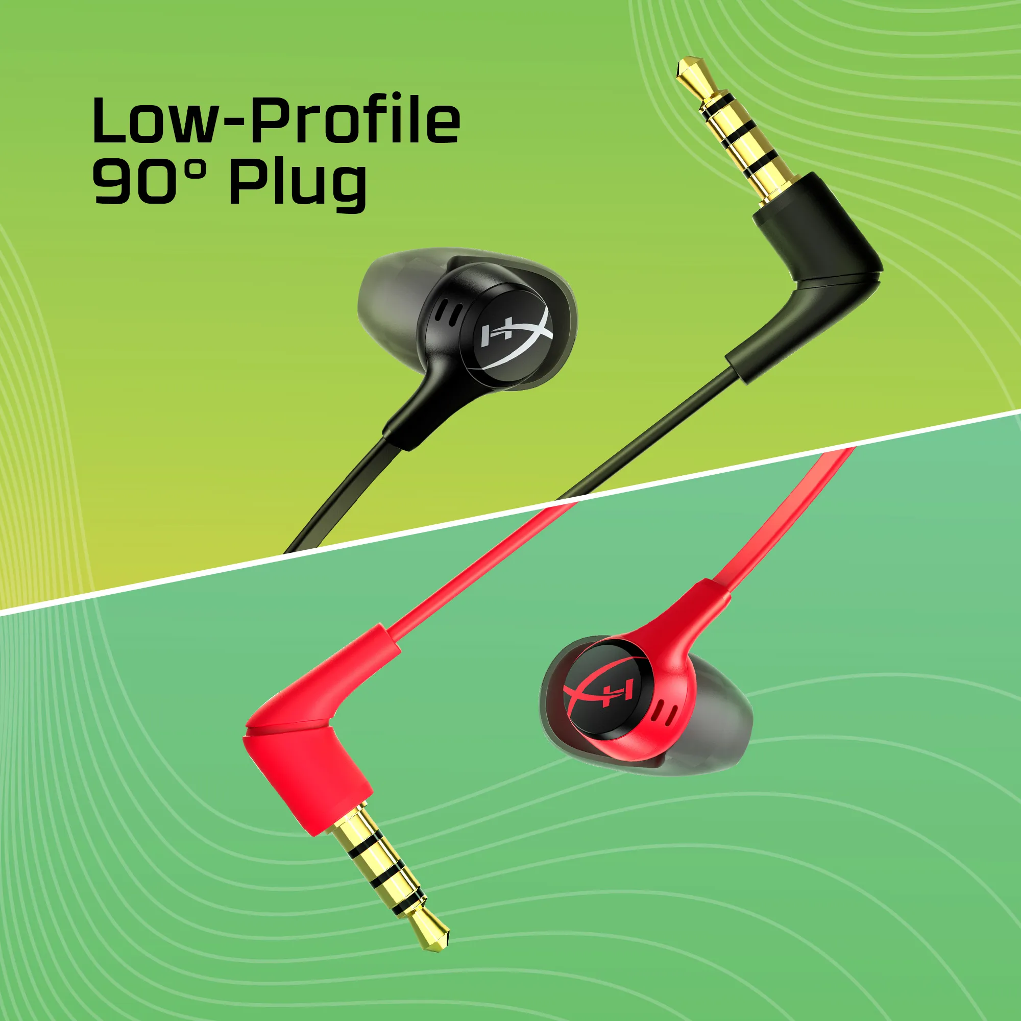 HyperX Cloud Earbuds II -pelinappikuulokkeet, musta