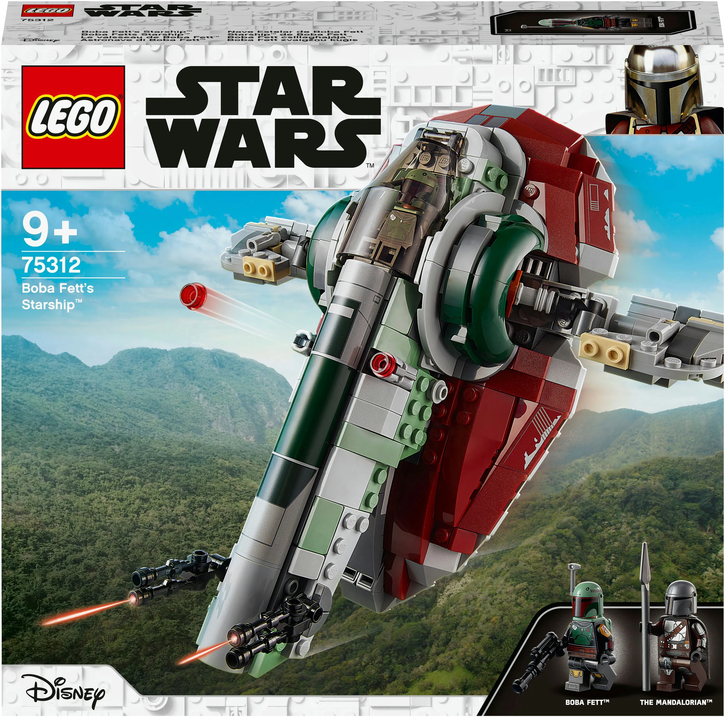 Lego Star Wars Boba Fettin t&auml;htilaiva 75312