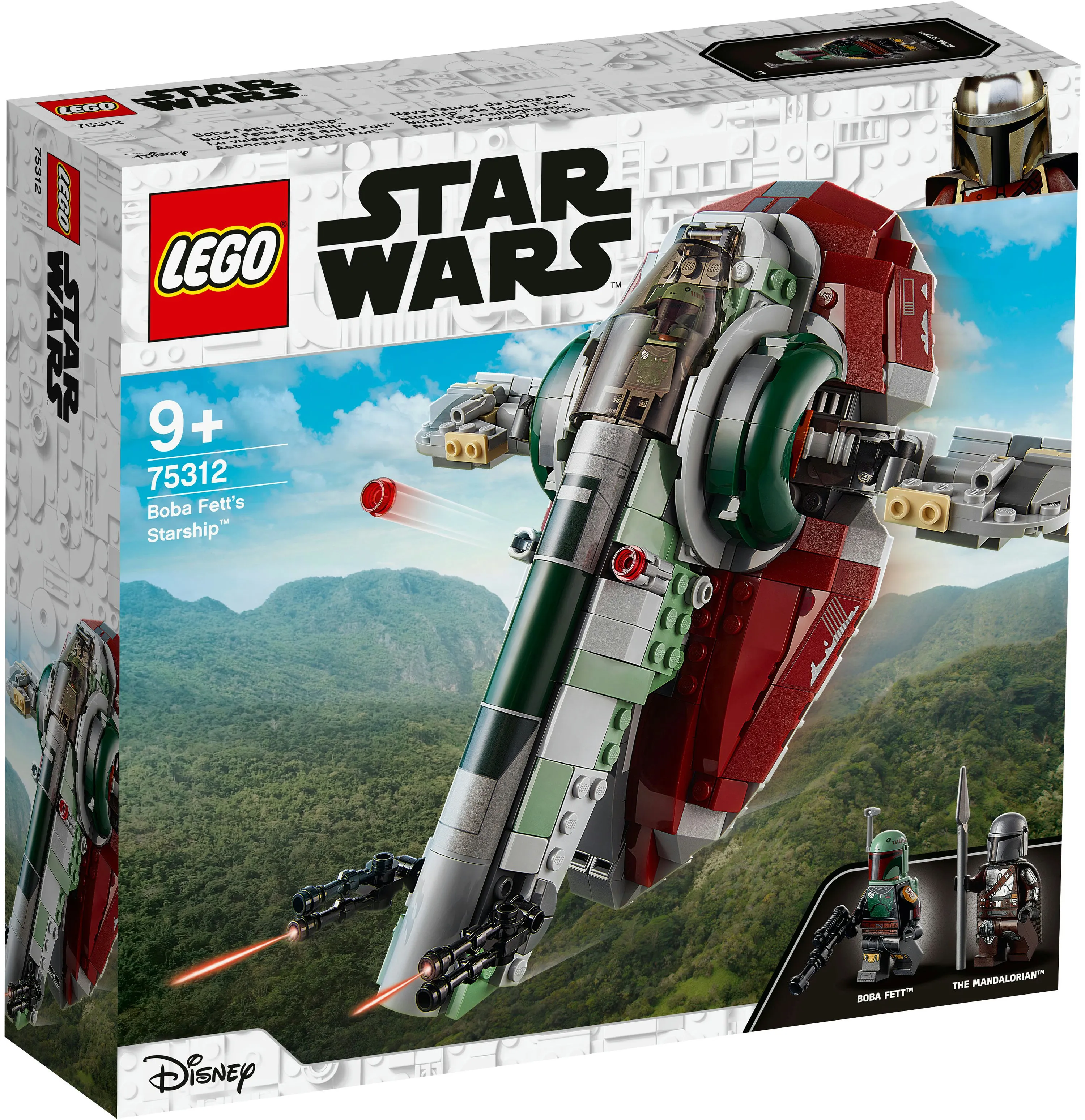 Lego Star Wars Boba Fettin t&auml;htilaiva 75312