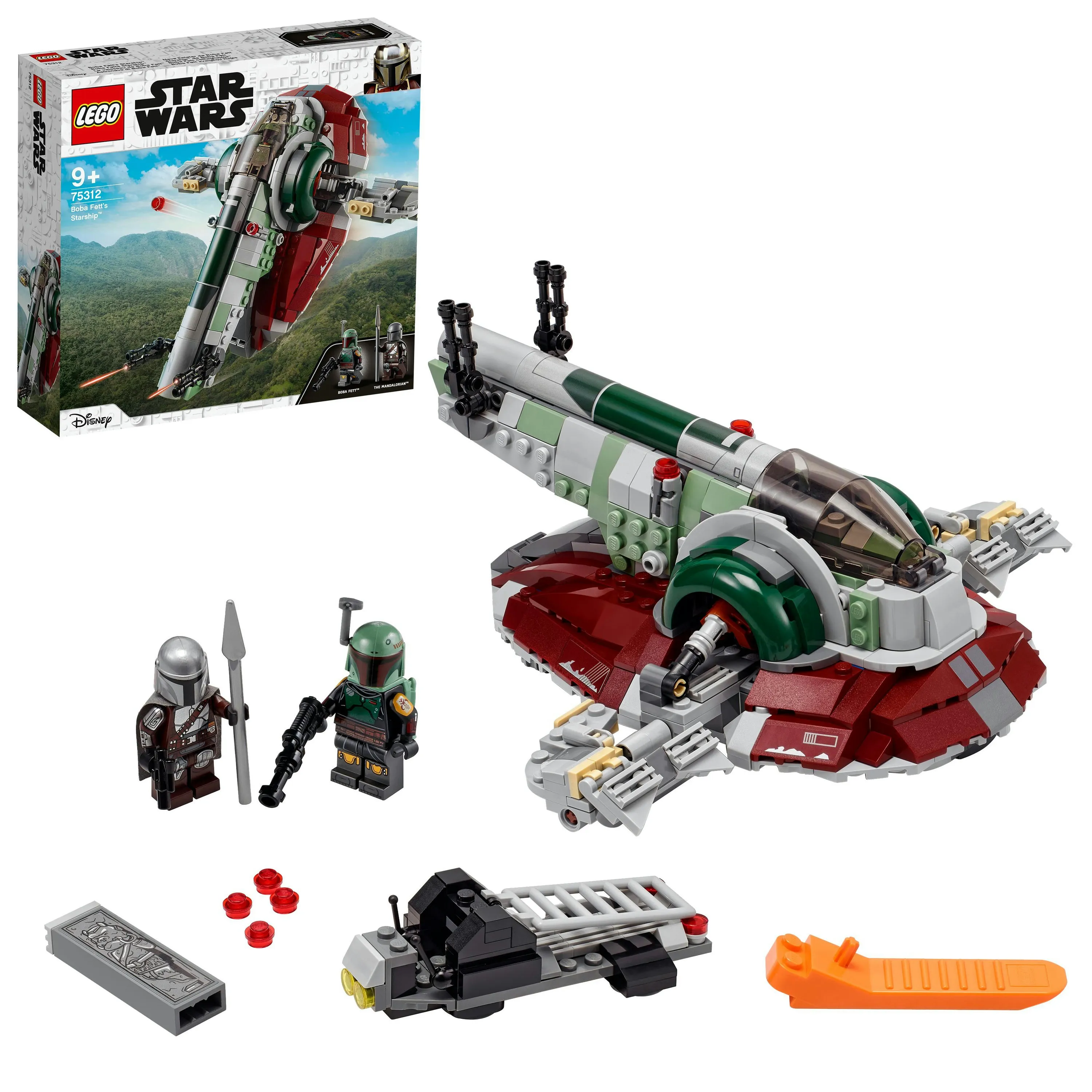 Lego Star Wars Boba Fettin t&auml;htilaiva 75312