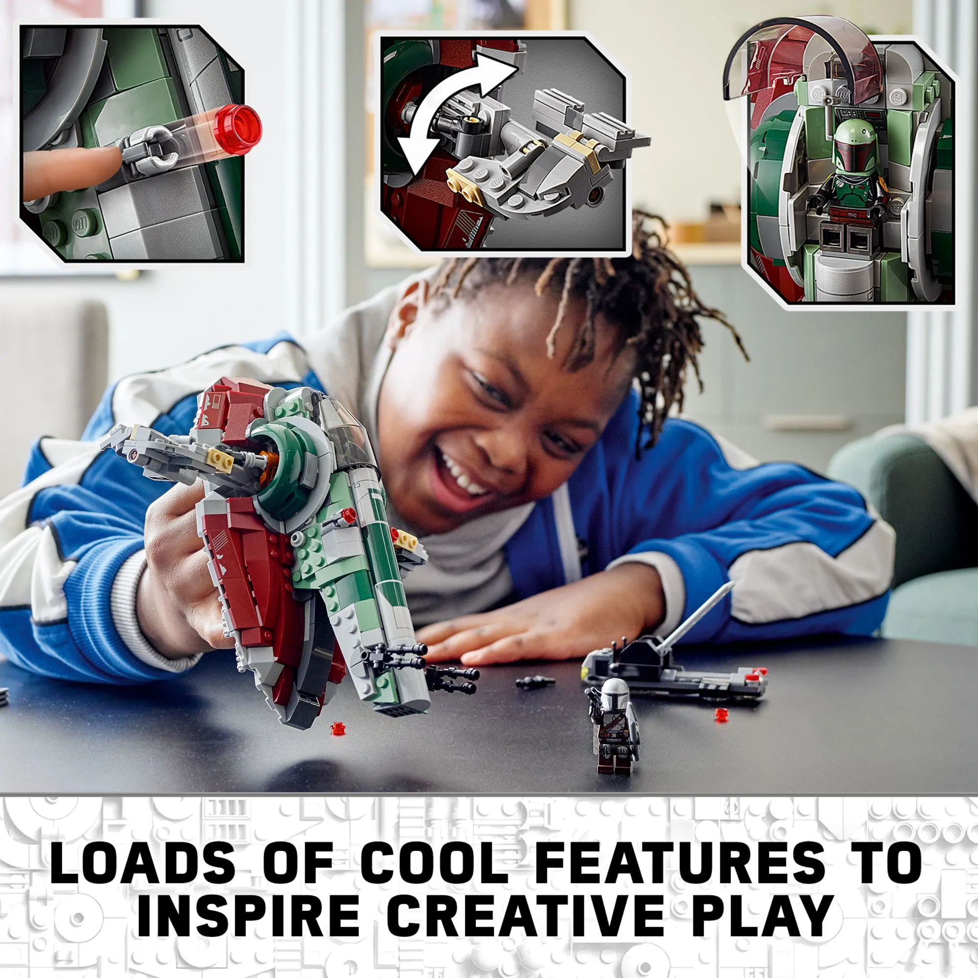 Lego Star Wars Boba Fettin t&auml;htilaiva 75312