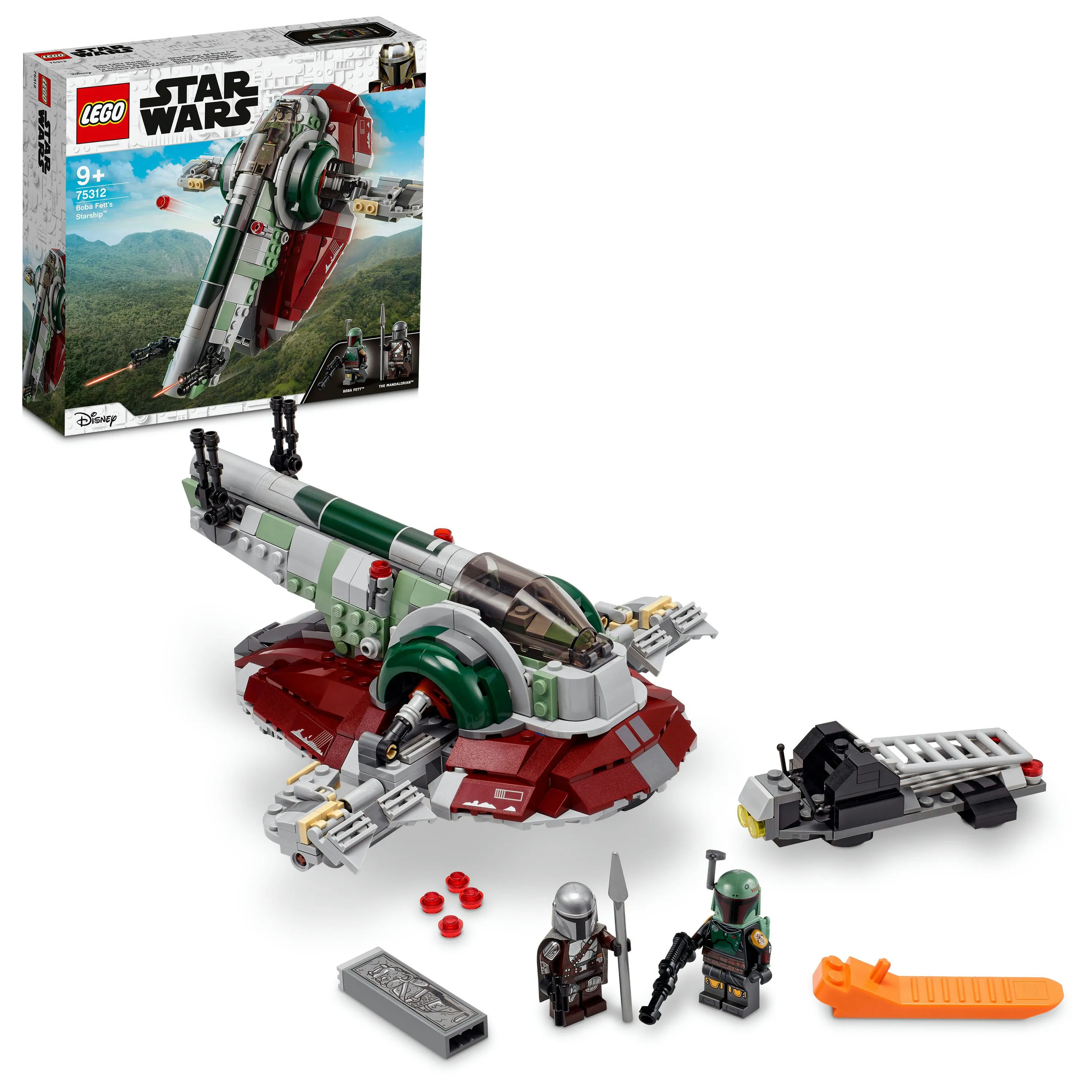Lego Star Wars Boba Fettin t&auml;htilaiva 75312