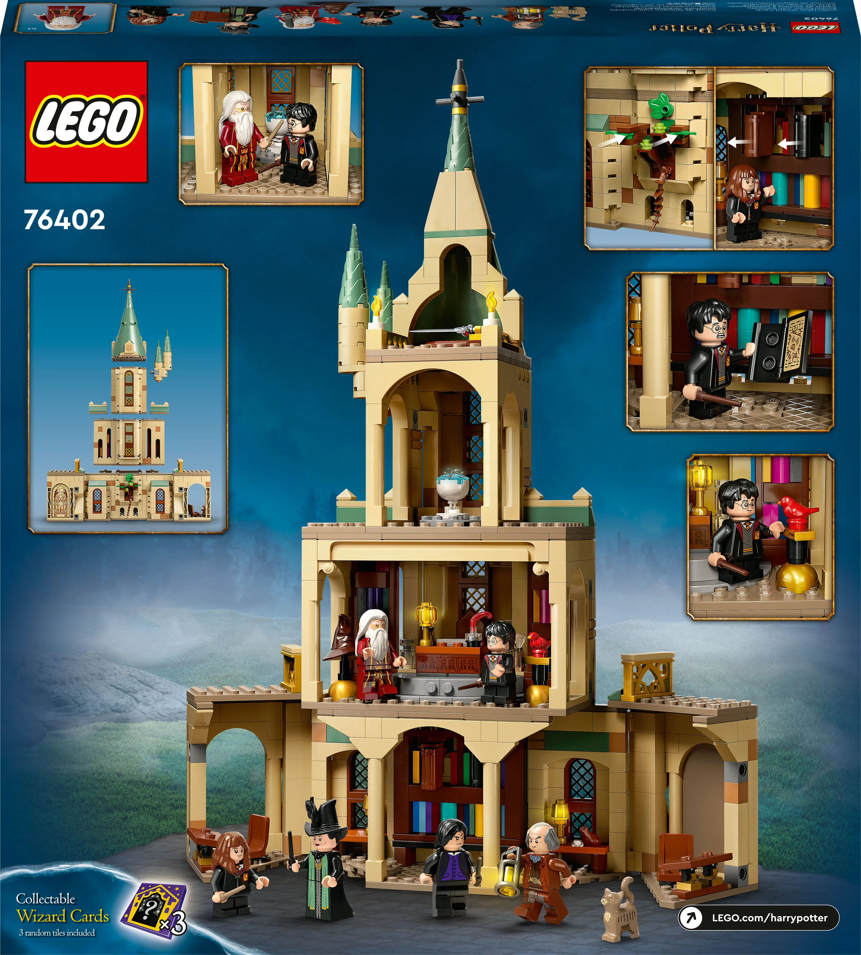 Lego Harry Potter Tylypahka: Dumbledoren toimisto 76402