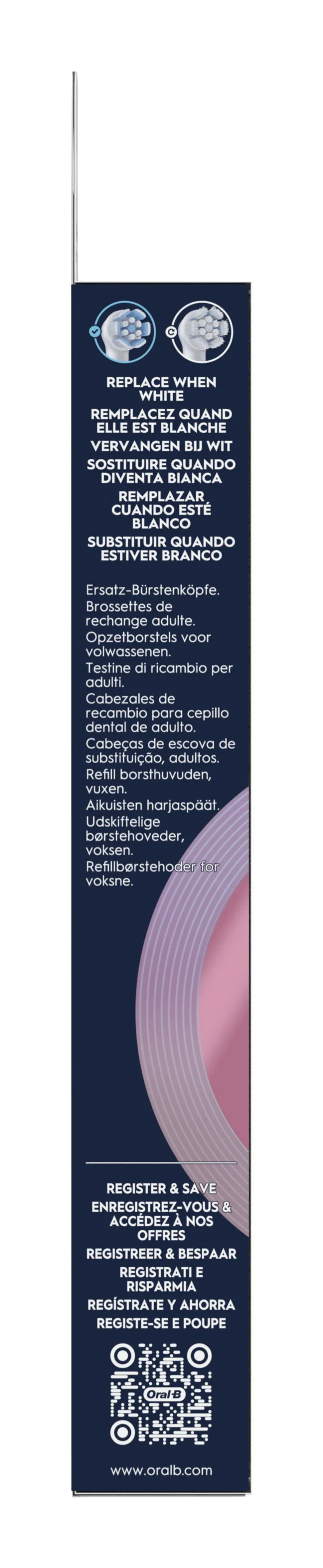 Oral-B iO Gentle Care utbytesborsthuvuden (2 st) Oral-B iO Gentle Care utbytesborsthuvuden (2 st)