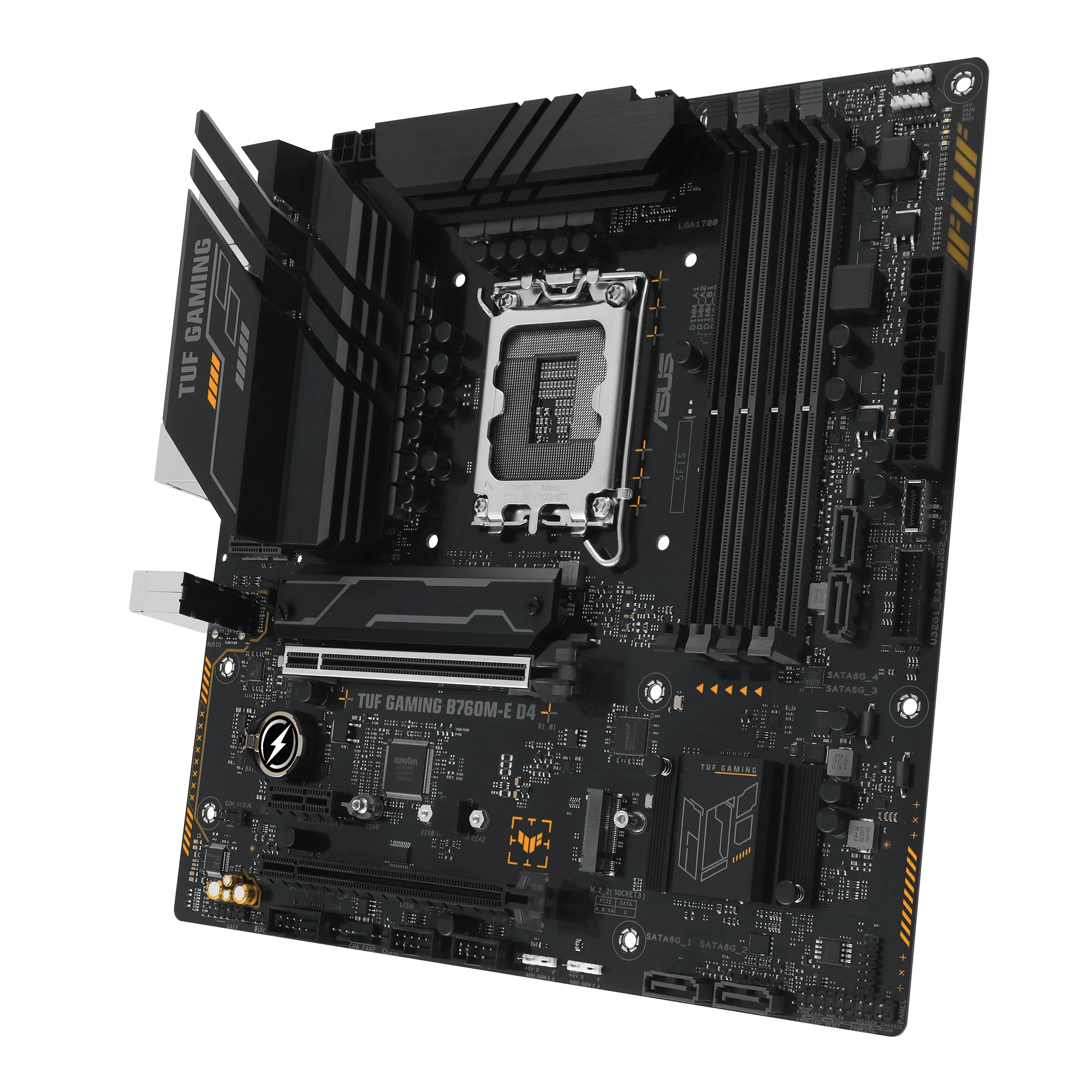 Asus TUF GAMING B760M-E D4 mATX - moderkort