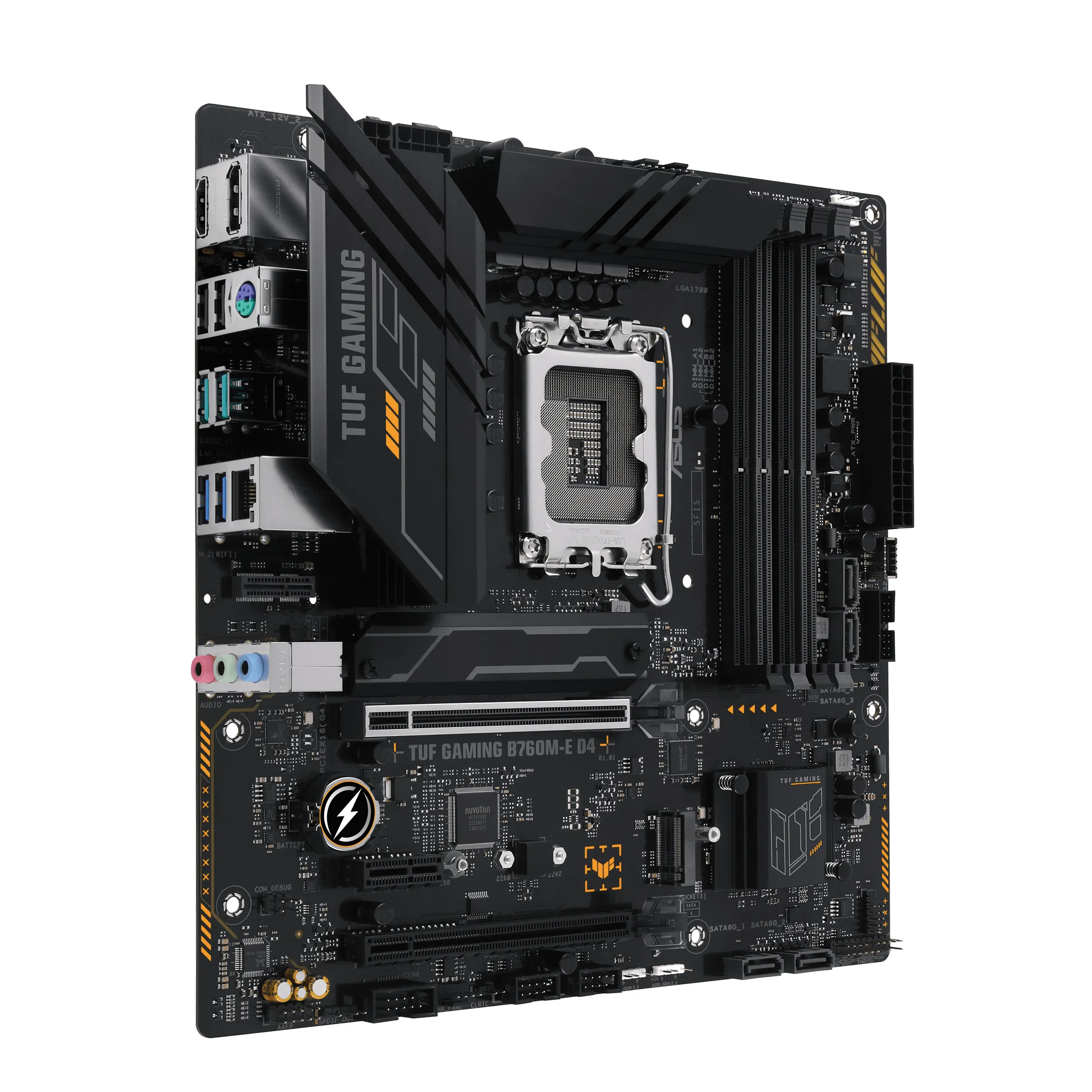 Asus TUF GAMING B760M-E D4 mATX - moderkort