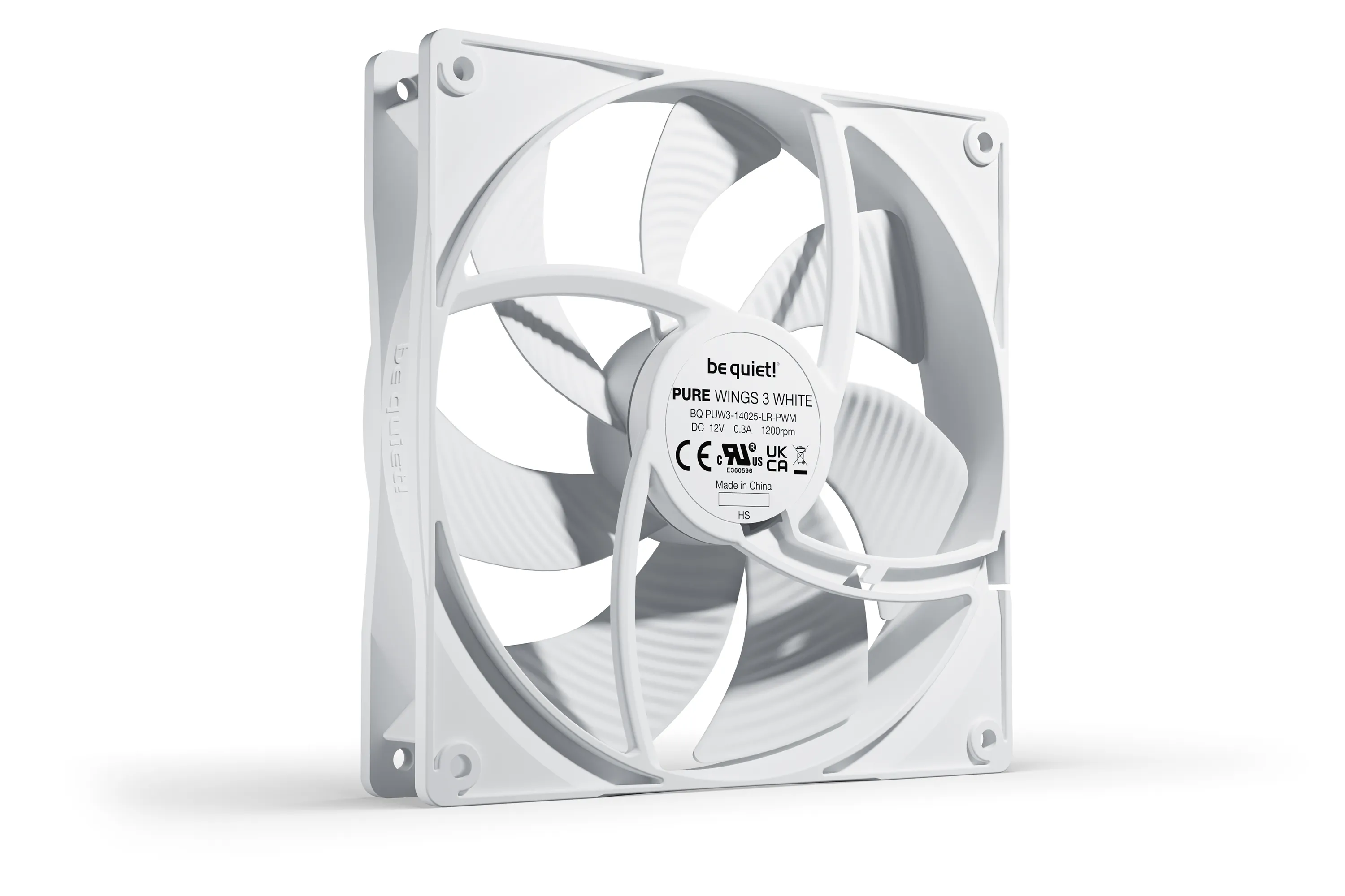 be quiet! PureWings 3 White PWM 140mm
