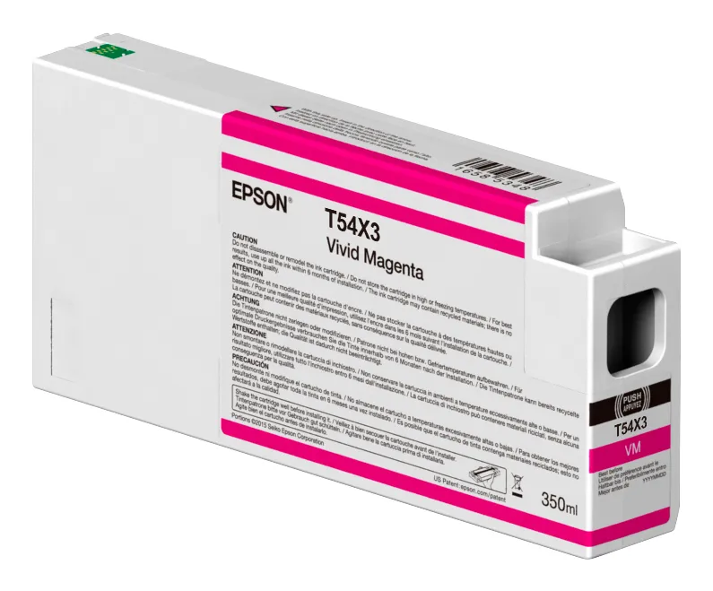 Epson T54X60N ink cartridge, 350 ml, Vivid Light Magenta