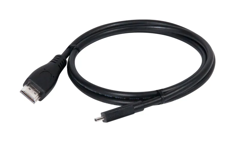 Club 3D  micro-HDMI – HDMI 2.0 - kabel, 1 m, Svart