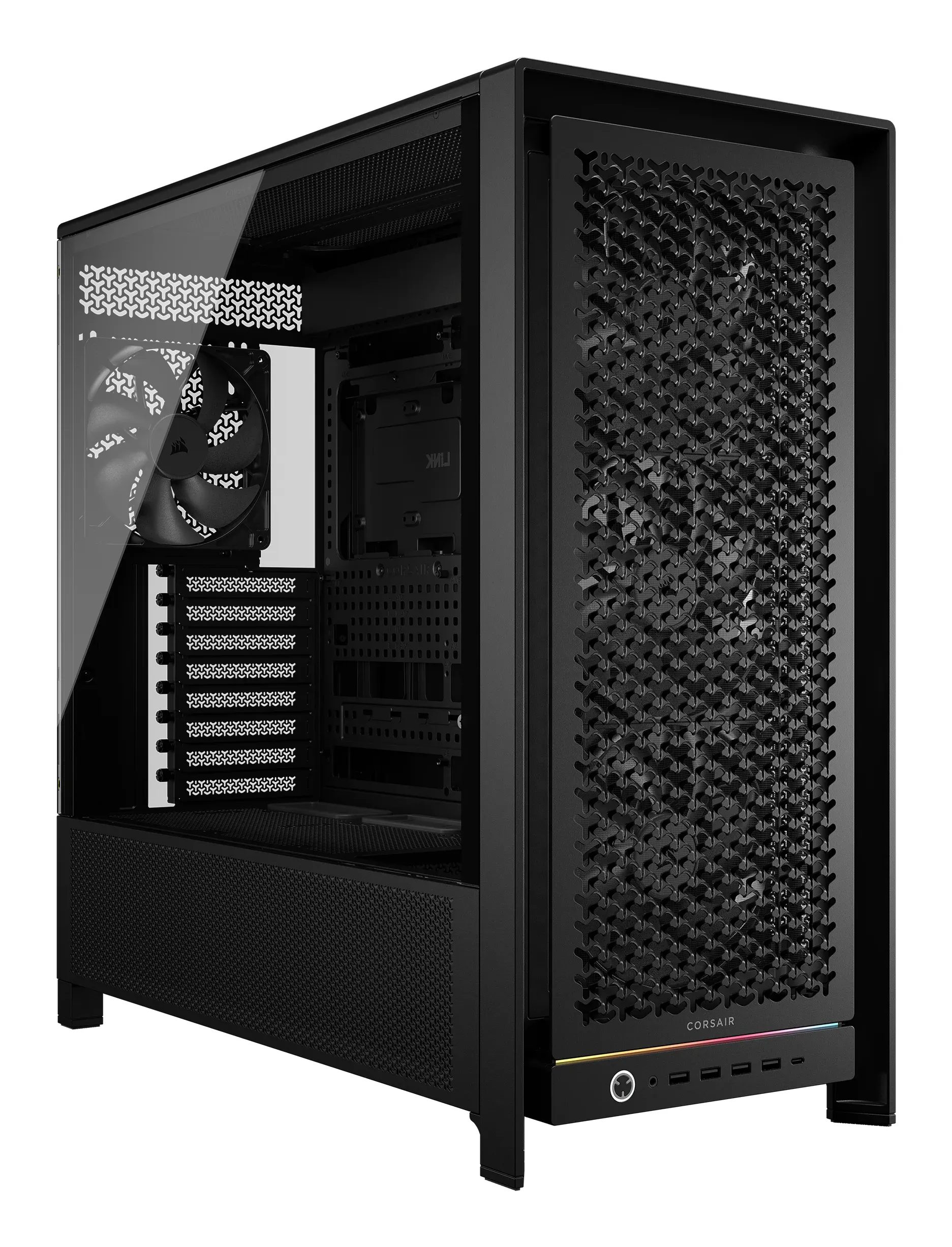 Corsair FRAME 5000D RS - Mid Tower case, Black