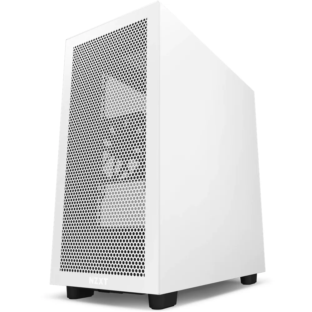 NZXT H7 Flow - Mid Tower case, window, Black, White