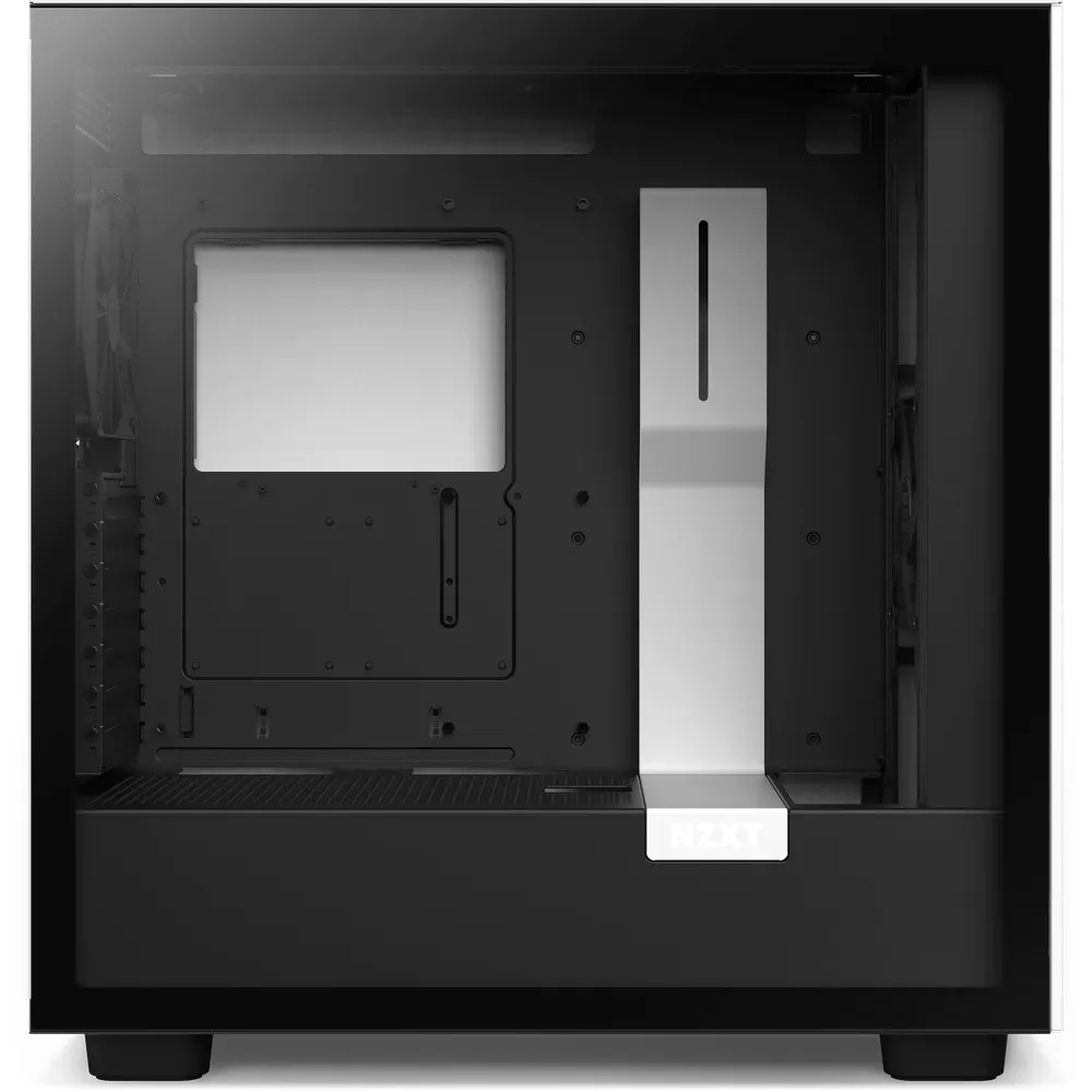NZXT H7 Flow - Mid Tower case, window, Black, White