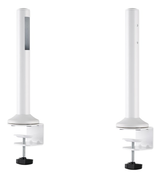 DELTACO Office, Slatwall Desk Mounting Pole