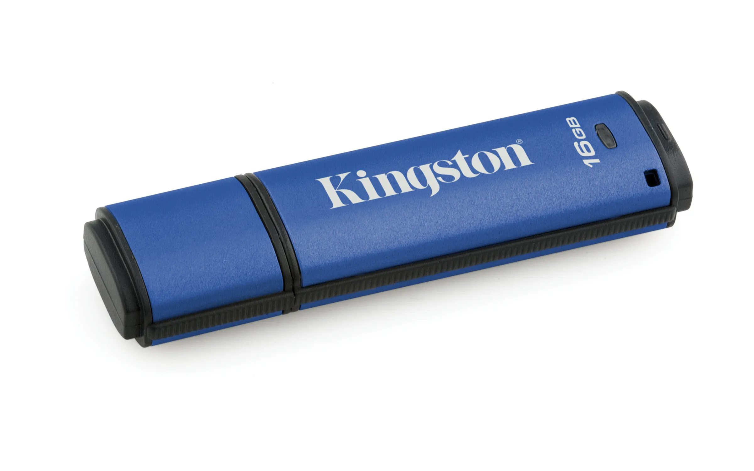 Kingston DataTraveler Vault Privacy 3.0 USB 3.0 16GB memory stick, Blue