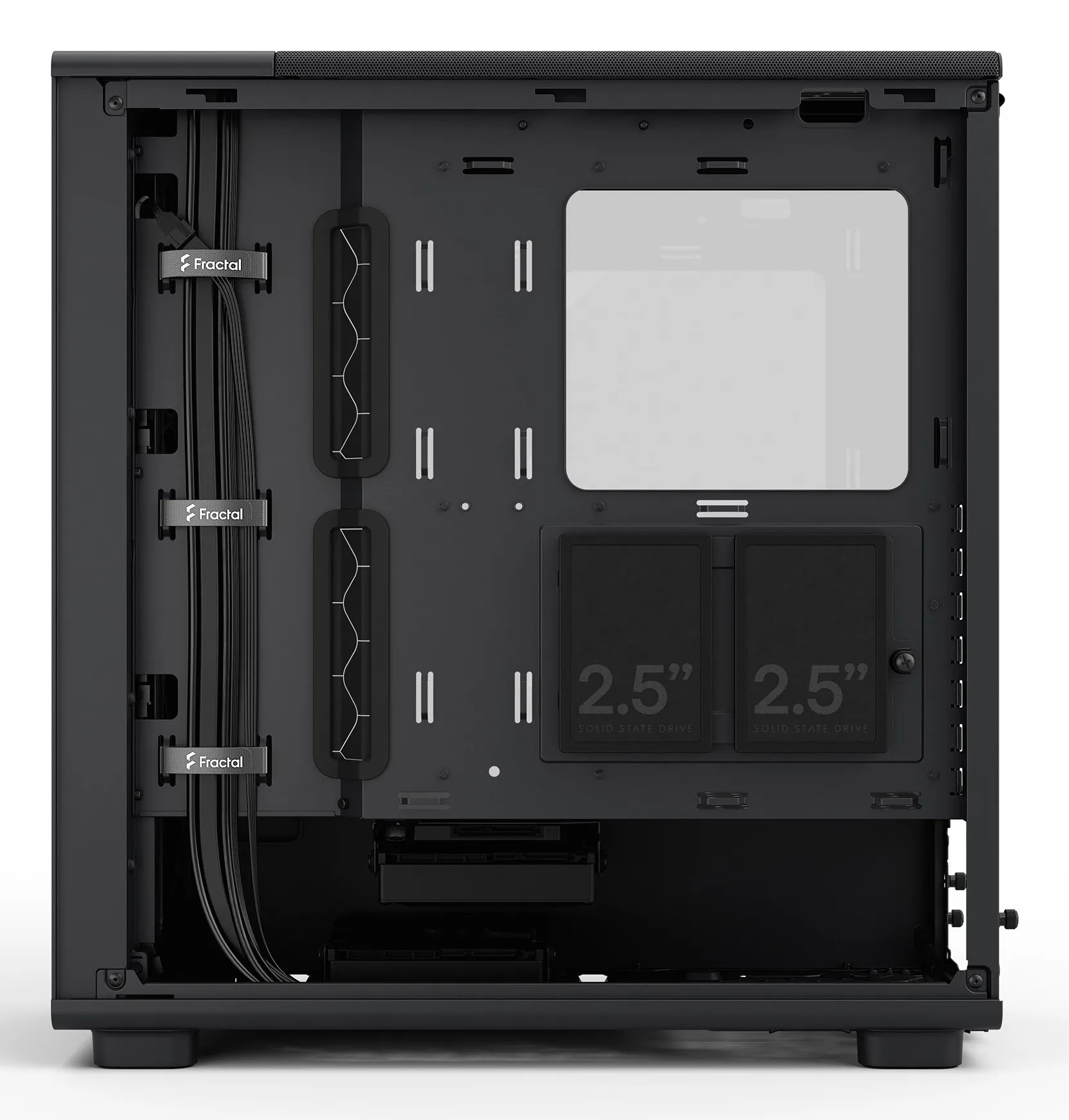 Fractal Design Epoch - midi tower case window, Black