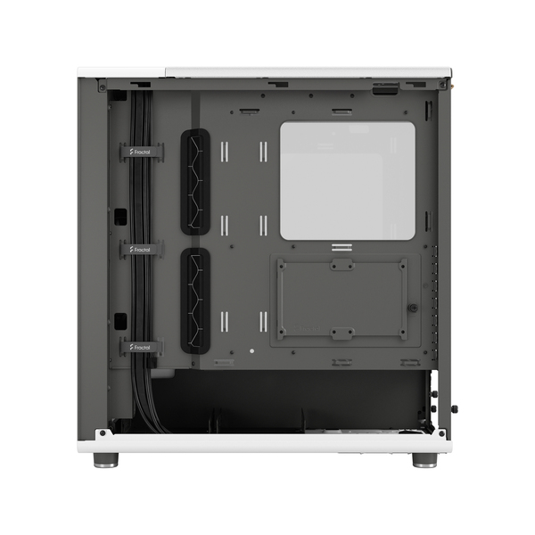 (Bargains) Fractal Design North - Mid Tower case with window, Chalk White / Clear Tint