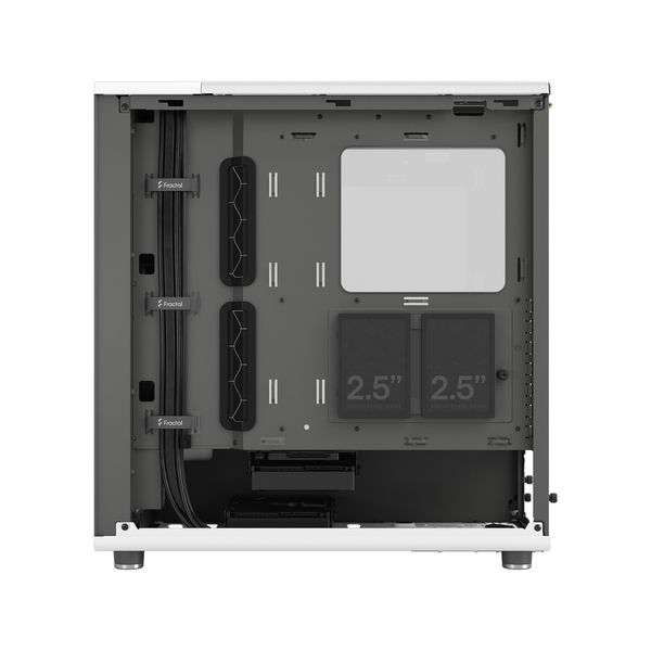(Bargains) Fractal Design North - Mid Tower case with window, Chalk White / Clear Tint