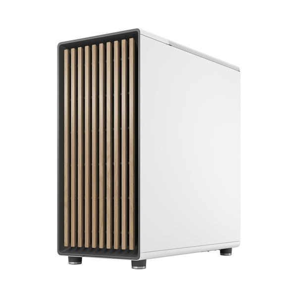 (Bargains) Fractal Design North - Mid Tower case with window, Chalk White / Clear Tint