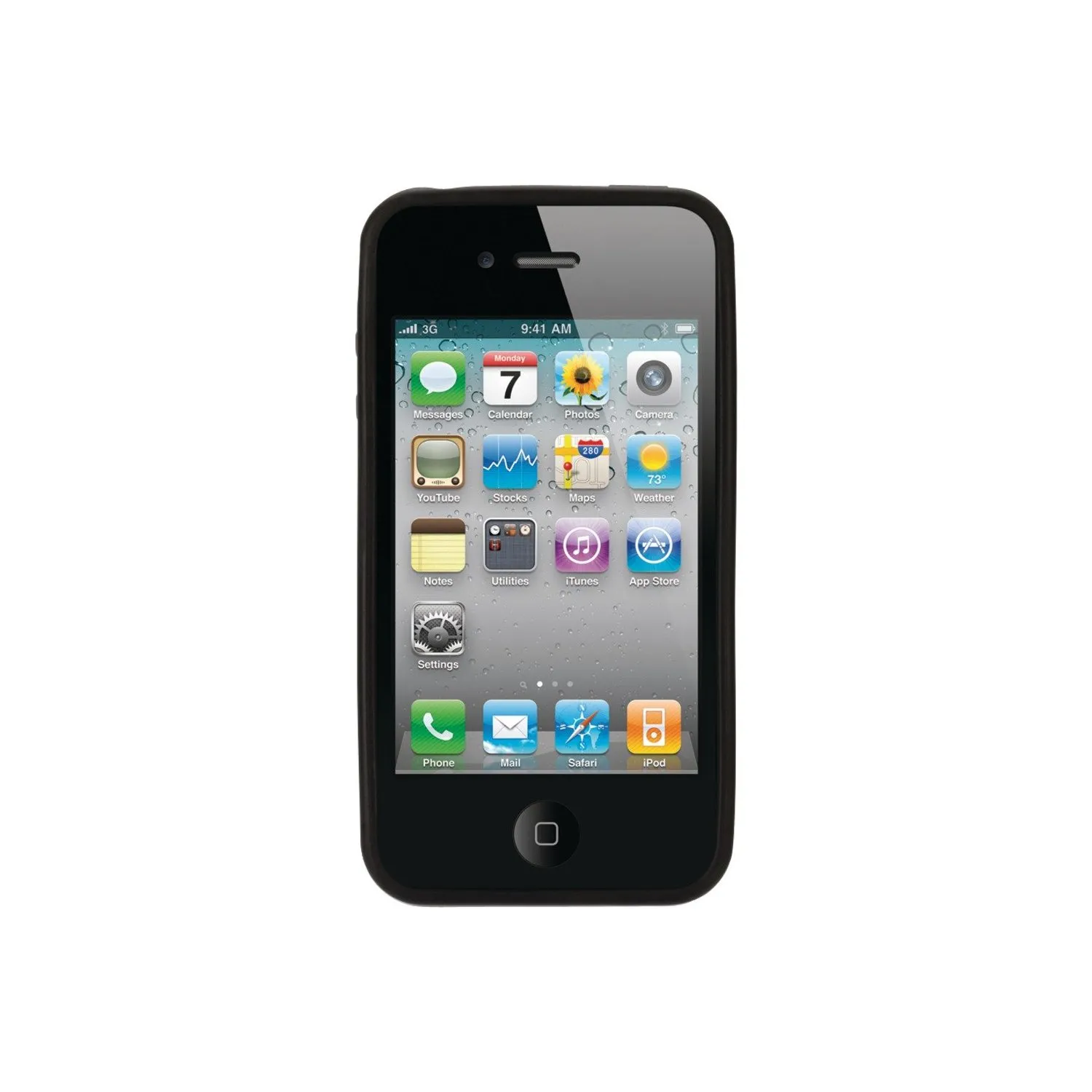 Griffin iPhone 4 Reveal, Black/Clear