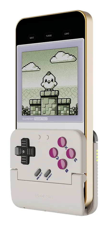 GameSir P1 Pocket Taco Bluetooth-mobiilipeliohjain - Valkoinen