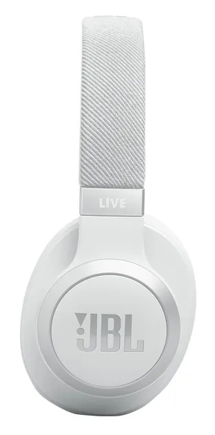 JBL Live 770NC - tr&aring;dl&ouml;sa h&ouml;rlurar, white