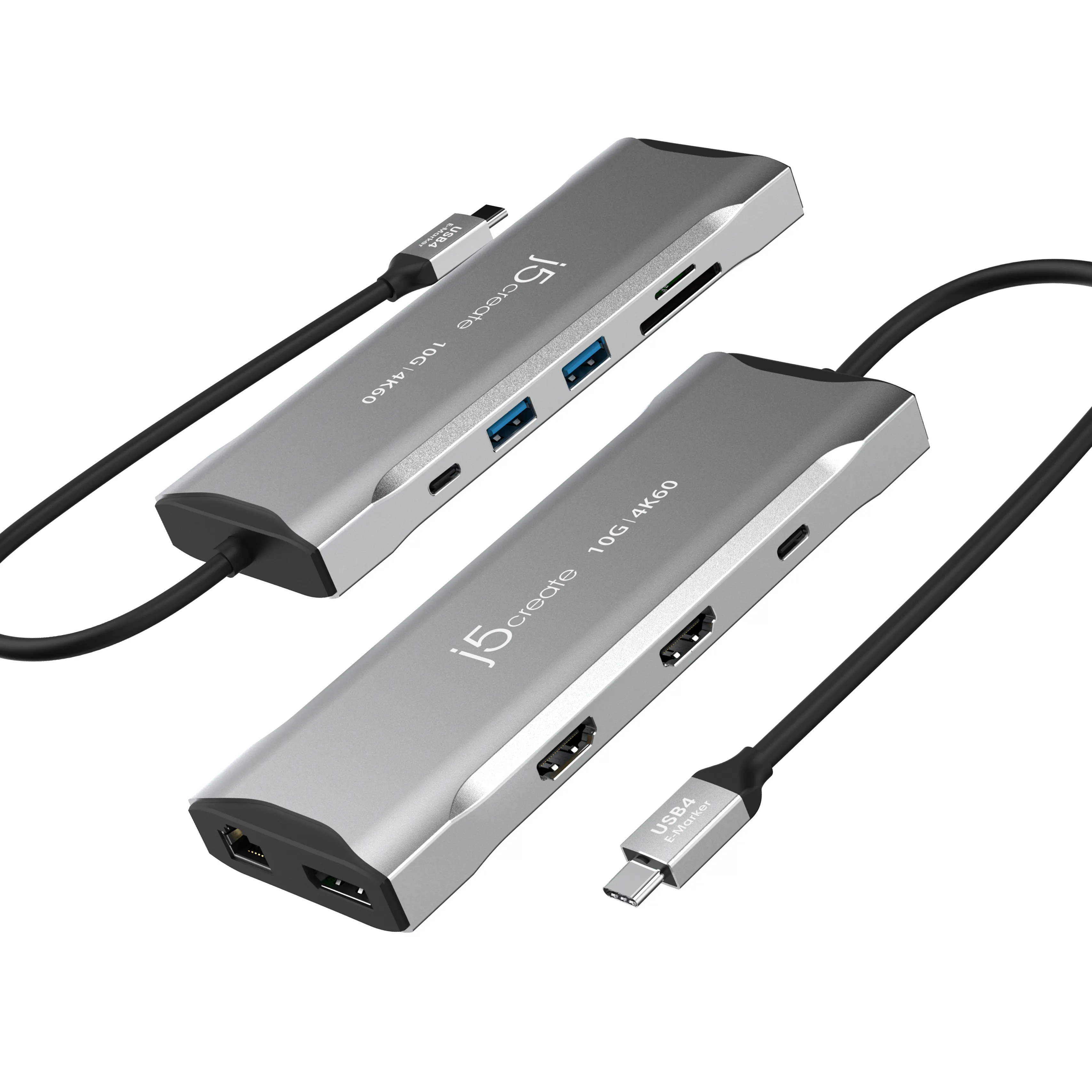 J5 Create 4K60 ELITE USB-C TRIPLE-MONITOR - 10GBPS MINI DOCK