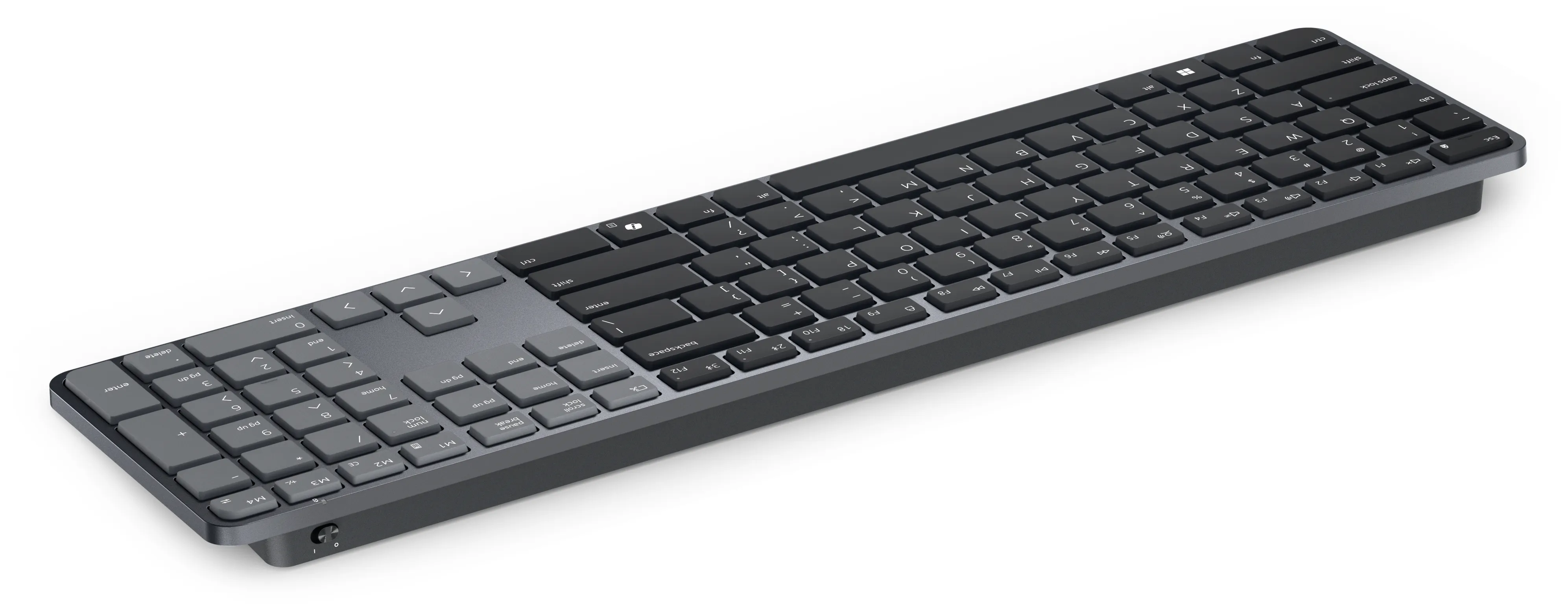 Dell Pro 7 Slim KB726-BLK-PNN -langaton n&auml;pp&auml;imist&ouml;, grafiitti