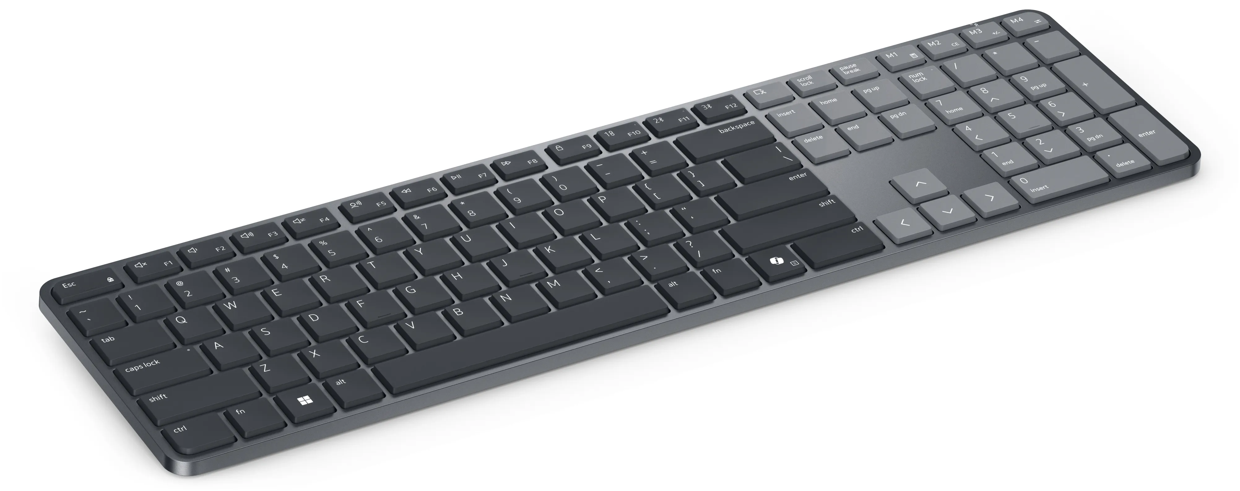 Dell Pro 7 Slim KB726-BLK-PNN -langaton n&auml;pp&auml;imist&ouml;, grafiitti