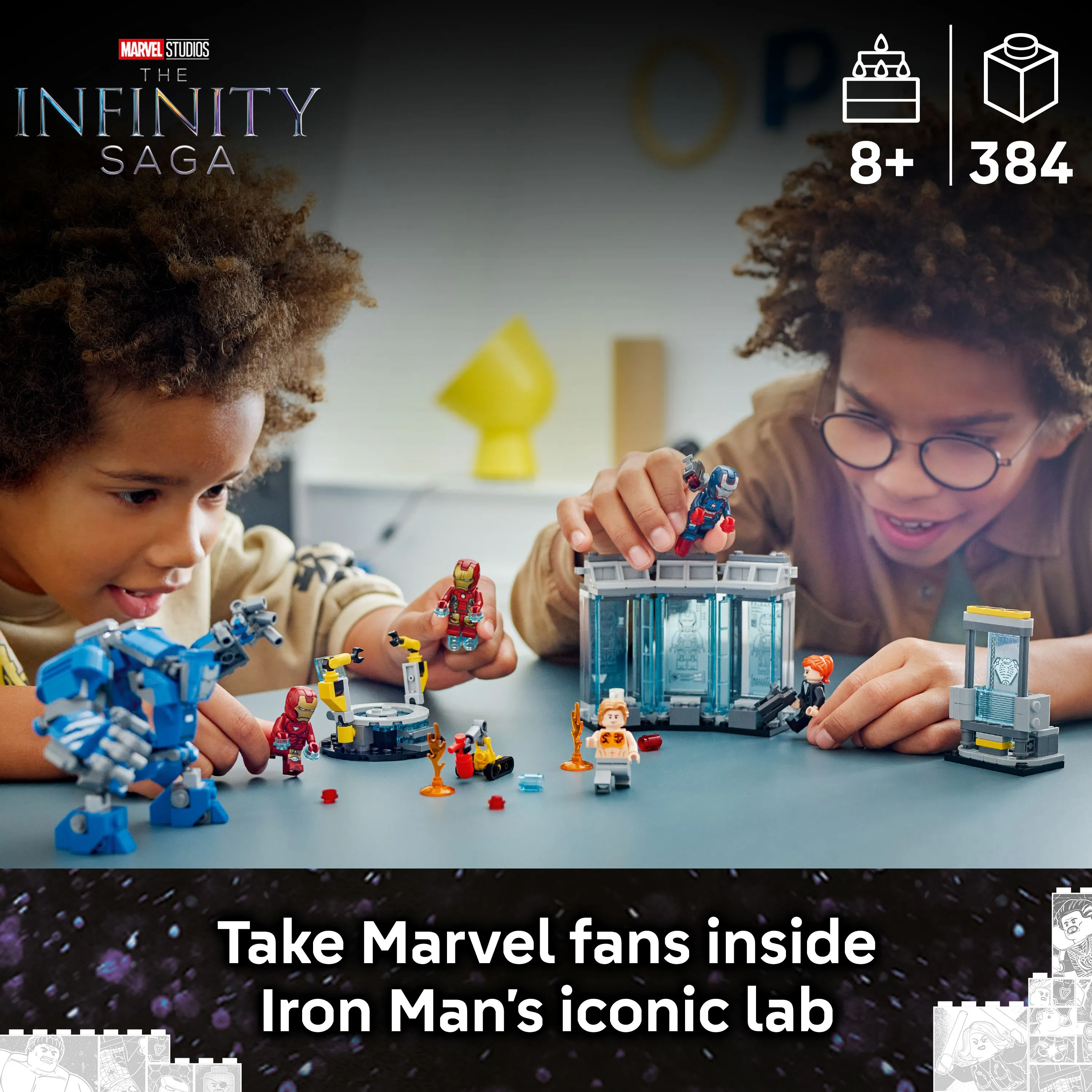 LEGO Marvel Iron Man Laboratorium: Pansarkammare 76315